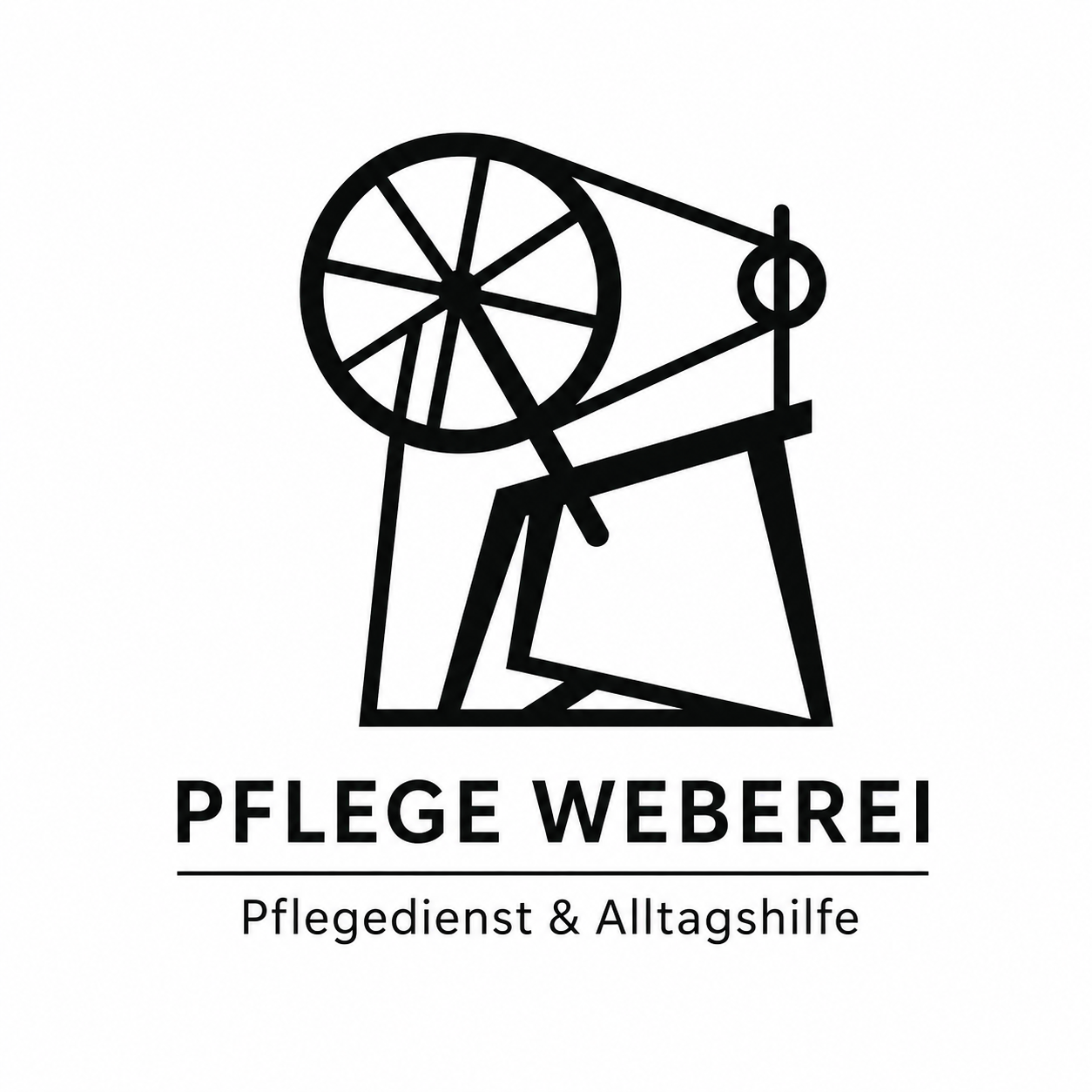 Pflege Weberei